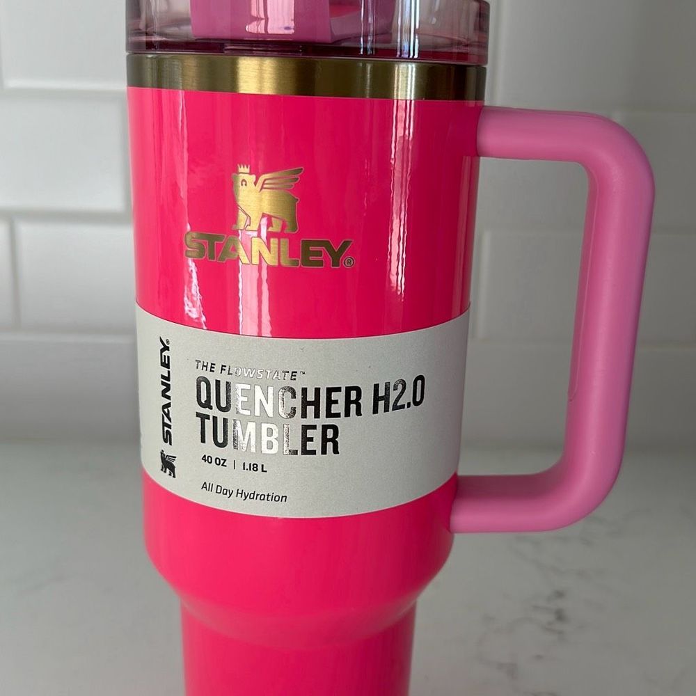 Stanley The Quencher H2.0 Flowstate™ Tumbler 40 OZ in Pink Parade - Picture 8 of 8
